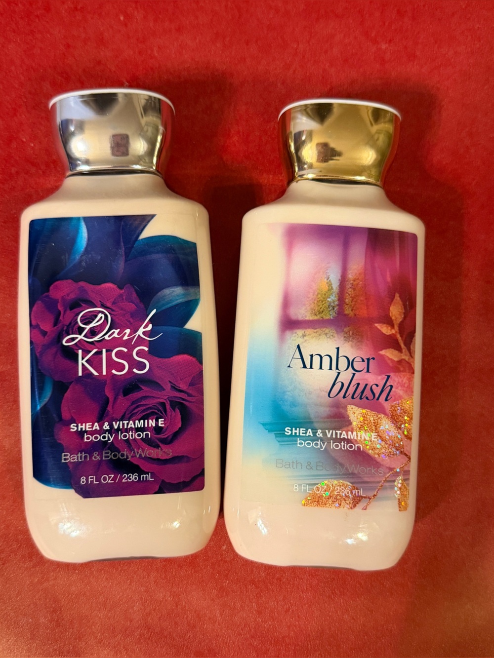 Bath & Body Works Amber Blush & Dark Kiss